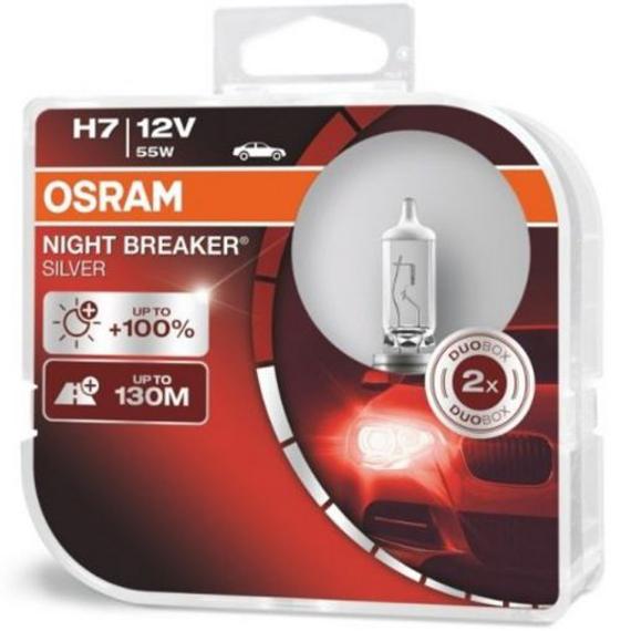 NIGHT BREAKER SILVER H7 DUO-BOX
